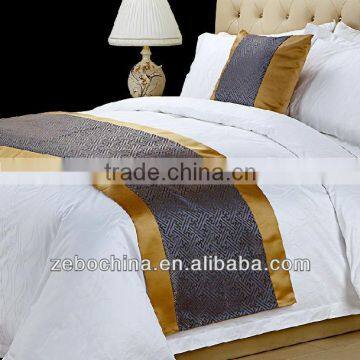 Nantong Factory Price White Color Wholesale Hotel Design Cotton Bed Sheet photo-5