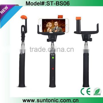 Wireless Monopod Selfie Stick with Adjustable Phone Holder