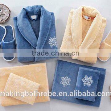 Top Quality Latest Fashion Dresses Bathrobe and Towels Set for Spa photo-3