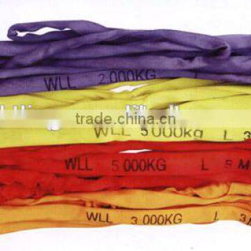 Double Ply Polyester 10 Ton 7:1 Safety Polyester Round Sling photo-6
