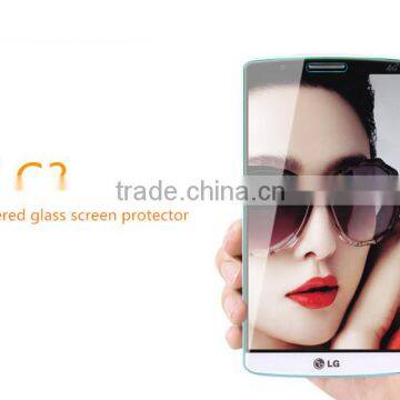 Hot selling Mobile phones tempered glass with retail packging