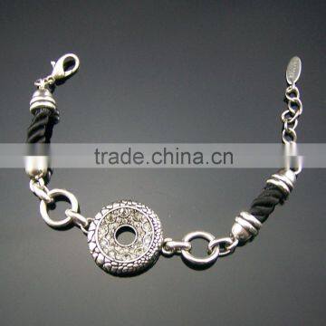 Budda big alloy circle souvenir gift wristbands bracelet