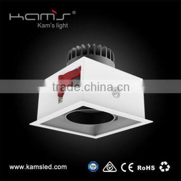 High lumen downlight adjustable ceiling lighting rectangular downlight led