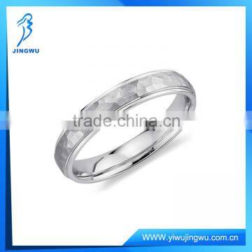 Wholesale Cheap 925 Silver Hammered Wedding Ring Jewelry