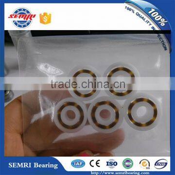 High speed Top Quality Plastic 608 Pom Bearing With Glass Balls Plastic