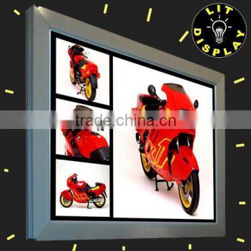 Super slim advertising LED backlit frame