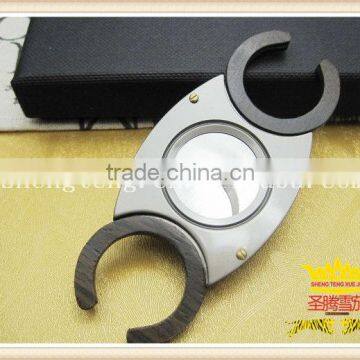 Double edged cigar cutter, double ring cigar cutter,cigar scissors