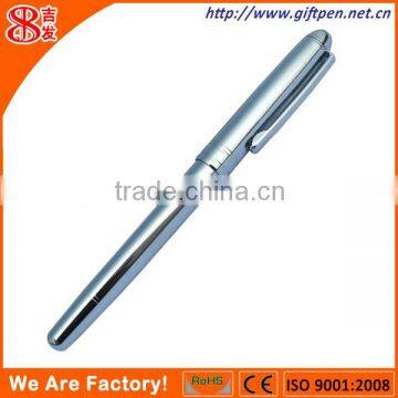 Metal pen surface electroplating processing