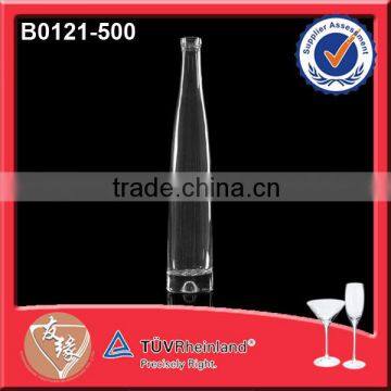 Wholesale Mini Ice Wine Bottles Clear 500 Ice Wine Glass Bottle