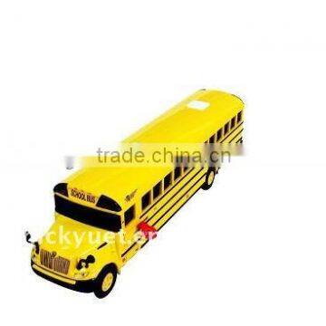 8.5" Die cast school bus model