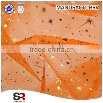 2015 Hottest Sell Beautiful 3D Printed Organza Fabric photo-3