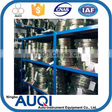 Ningbo Auqi platinum rhodium thermocouple wire, dia0.5-12mm r type thermocouple wire, SUS321 304 platinum coated nickel wire