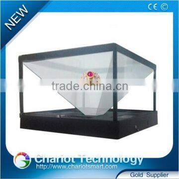 2016 Chariot 3d hologram display showcase, box, pyramid on sale.