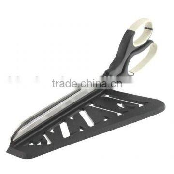 Soft Handle Pizza Cutter Scissors photo-2