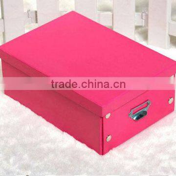 Wholesale customized cardboard folding paper shoe box