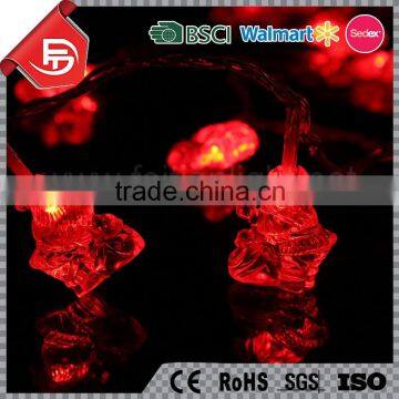 TZFEITIAN OEM/ODM Red Color Santa Claus Christmas Cluster Lights photo-3