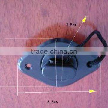 Withstand High Water Pressure PVC Injection Mould Plastic Drain Valve for Kayak