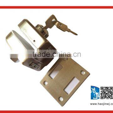 Good Quality Galss Door Lock Furniture Glass File Cabinet Lock photo-3