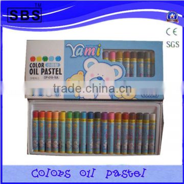 18 colors oil pastel student stationery set,acrylic fabric paint