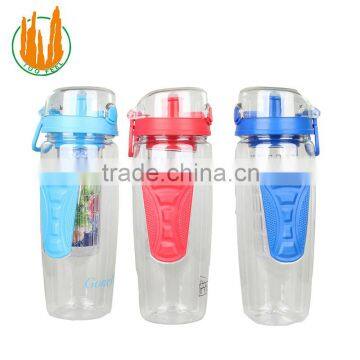 2015 hot sale tritan sport water bottle plastic new fruit infusion bottle water bottle bpa free