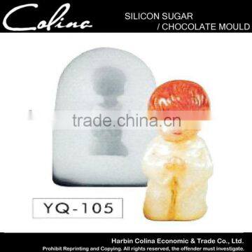 Cute Child Shape Silicone Candy Mould