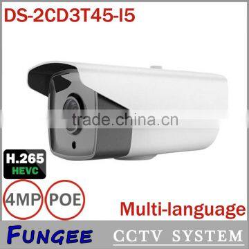 DS-2CD3T45-I5 4MP IP Camera H.265 EXIR Network Bullet Camera Similar Model of DS-2CD2T42WD-I5 IR night vision infrared