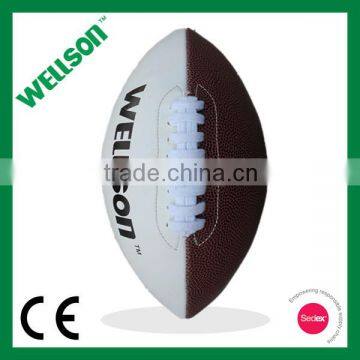 Official size machine sewn promotional American football