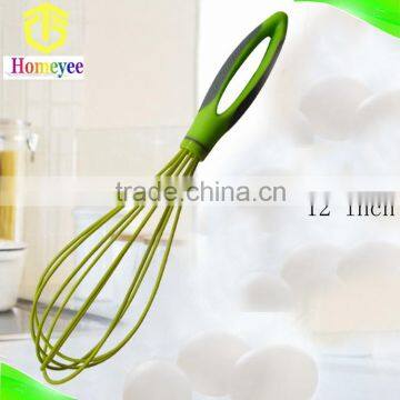 12 inch silicone coated wire silicon egg beater