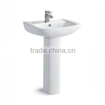 Sanitary Ware Bathroom Hand Wash Modern Pedestal Sink