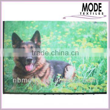 dog design sublimation printed door mat