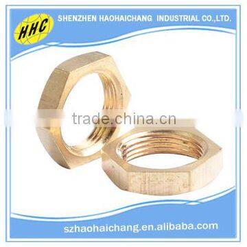 China manufacturer customized brass hexagon bolt and nuts