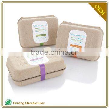 Newest Style Brown Kraft Mini Paper Soap Box Making Machine Price In Shenzhen