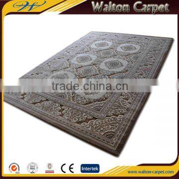 Floral 3D Embroidered Living Room Household Fashion Hand Tufted Acrylic Rugs