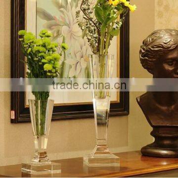 Hot sale and popular crystal vase