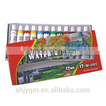 5/6/12/14/18Colors Good Quality Water Color/painting color/water paint set