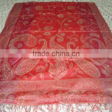 SILK & WOOL STOLE photo-3