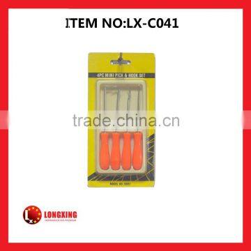 4 PCS Mini Hook Pick Tool Set