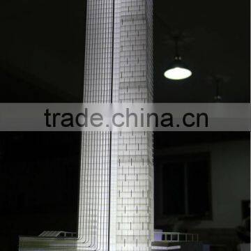 Single commercial building maquette scale model 1/100