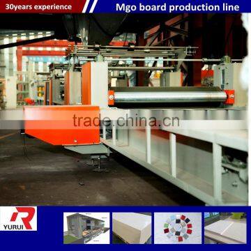 mgo board making machine production line/china factory fireproof waterproof mgo board making machine