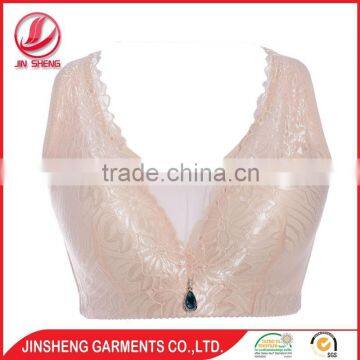 Fashion new design deep V-shape bra underwear in stock