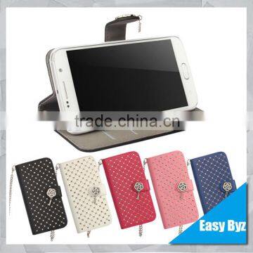 Wallet Leather Case / Leather Flip Case For Samsung s6 / For Galaxy s6 Case Leather