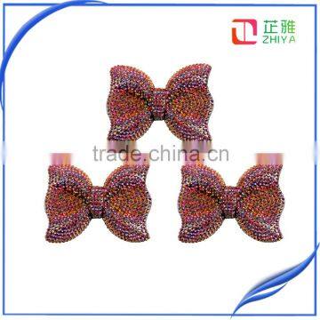 Wholesale 2016 Beautiful Handmade Resin Rhinestone Bowknot photo-4