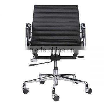 Black PU Leather Low Back Promotion Office Chairs, Discounted Office Chairs, Disount Office Furniture photo-2