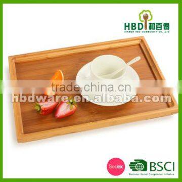 High Quality Bamboo Tea Set Serving Tray photo-3