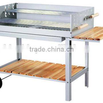 adjustable grate height bbq grill