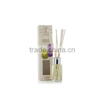 Wholesale custom logo with ribbon rigid paper Reed diffuser box packaging