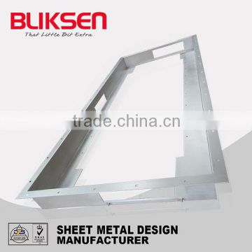 High quality cnc machining sheet metal/stainless steel frame fabrication