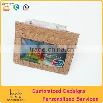 BOSHIHO Wholesale Cork Portugal Card Holder