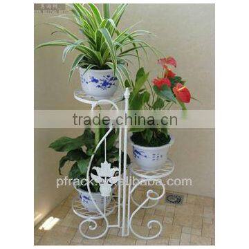 metal plant pot chrome holder