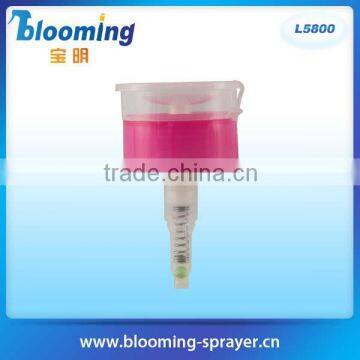 Yuyao China plastic Nail pump polish remove dispenser for cosmetic packaging